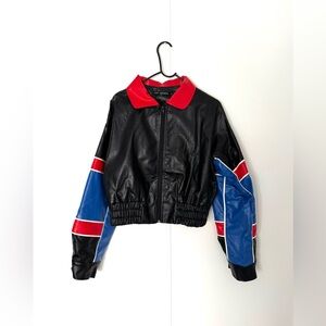 VINTAGE CROP JACKET USED SIZE XL